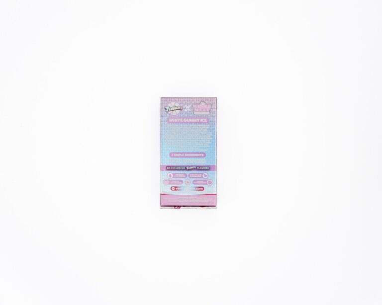 White Gummy Ice Whole Melts x Fusion – 2G Hybrid Disposable Vape