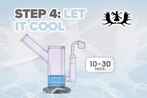 Step-by-step dabbing Whole Melts Extracts